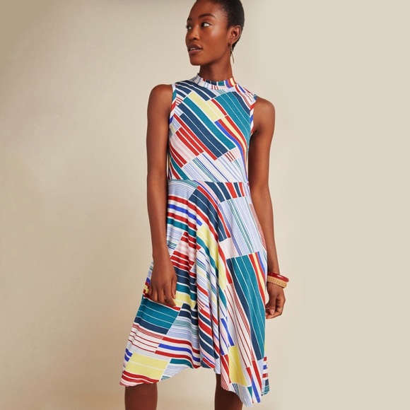 Anthropologie Maeve Cyprus Swing Dress - Picture 6 of 6